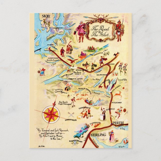 Scotland's Isles Postcard (Front)