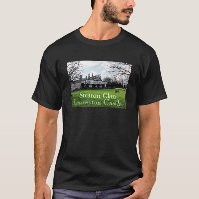 Scotland's Lauriston Castle – Straton Clan T-Shirt (Front)