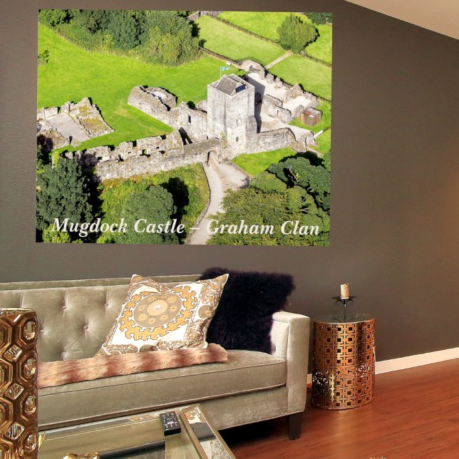 Scotland's Mugdock Castle – Graham Clan Poster (Creator Uploaded)