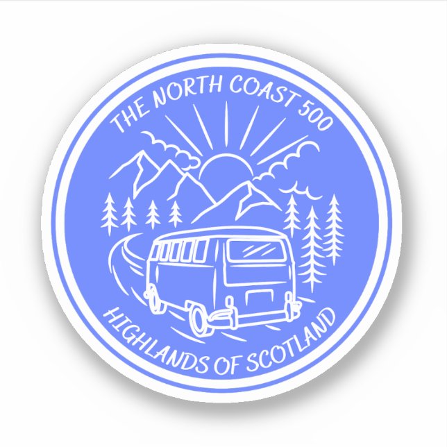 Scotland's North Coast 500 carvan touring (Front)