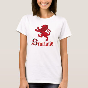 Scotland's Rampant lion, Celtic letter "S" T-Shirt