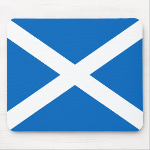 Scotland's Saltire,Scottish Flag (Official Colour) Mouse Mat