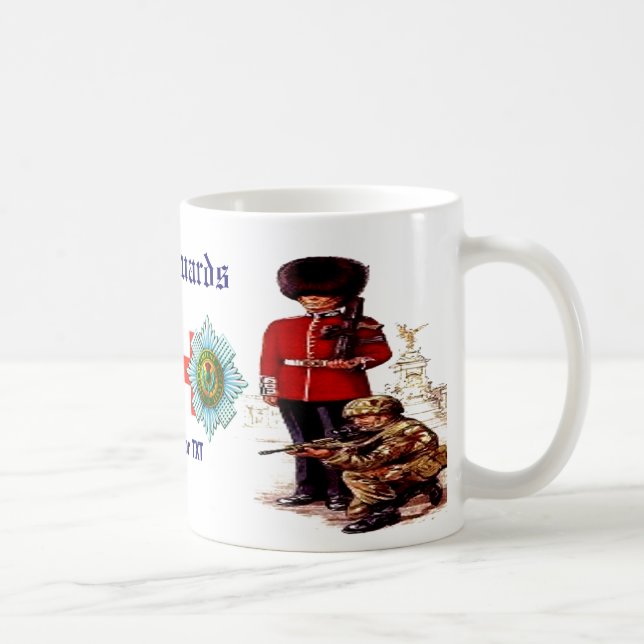 Scots Guards Mug. Coffee Mug (Right)