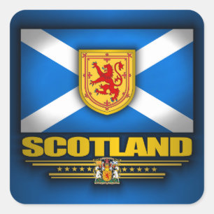 Scots Pride Square Sticker
