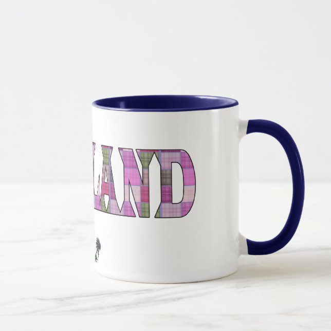 Scots Thistle Gift Mug (Right)