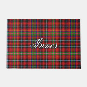 Scots Vista Clan Innes Tartan Plaid Doormat