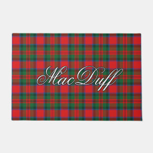 Scots Vista Clan MacDuff Tartan Plaid Doormat