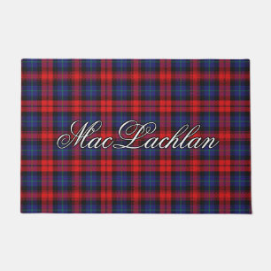 Scots Vista Clan MacLachlan Tartan Plaid Doormat