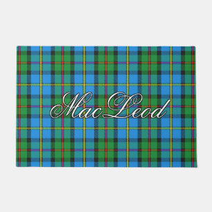 Scots Vista Clan MacLeod of Harris Tartan Plaid Doormat