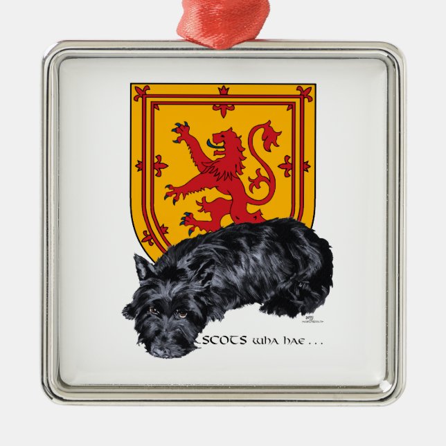 Scots Wha Hae Ornament (Front)