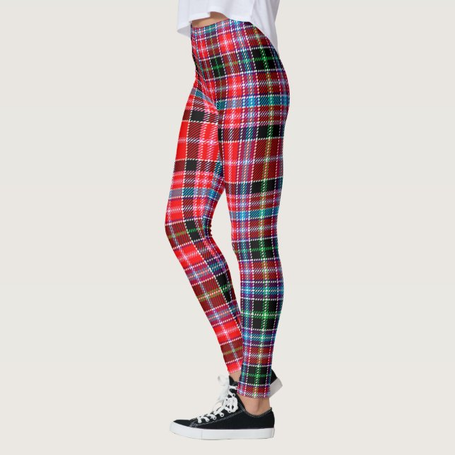 Scotstee Clan Aberdeen Tartan Women Leggings (Left)