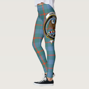 Scotstee Clan Agnew Ancient Crest Tartan Women Leggings