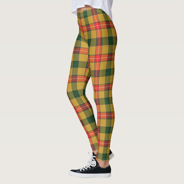 Scotstee Clan Baxter Tartan Women Leggings (Left)