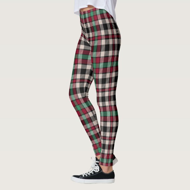 Scotstee Clan Borthwick Ancient Tartan Women Leggi Leggings (Left)