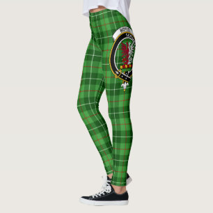 Scotstee Clan Boyle Crest Tartan Women Leggings