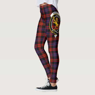 Scotstee Clan Broun Crest Tartan Women Leggings