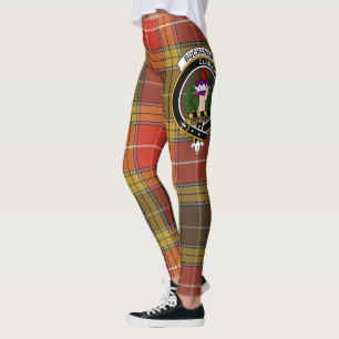 Scotstee Clan Buchanan Old Set Weathered Crest Tar Leggings