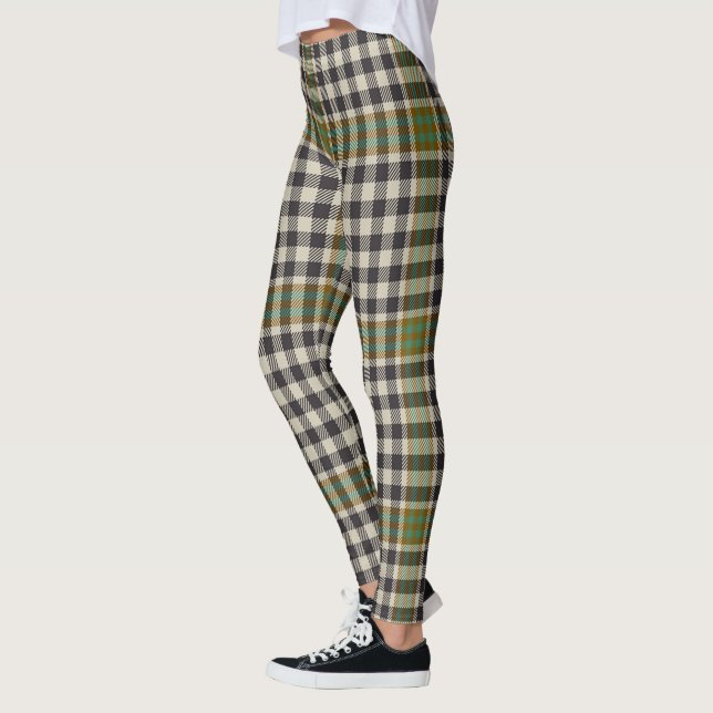 Scotstee Clan Burns Tartan Women Leggings (Left)