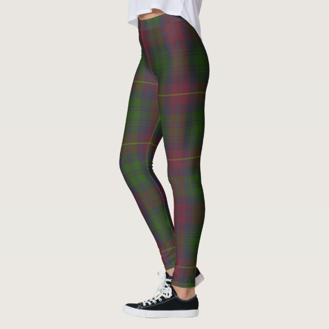 Scotstee Clan Cairns Hunting Tartan Women Leggings (Left)