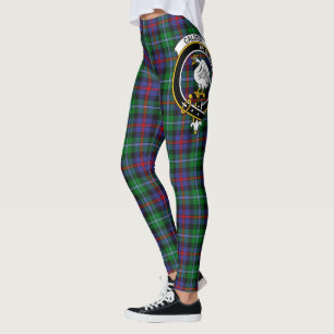Scotstee Clan Calder Crest Tartan Women Leggings