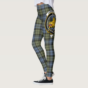 Scotstee Clan Campbell Faded Crest Tartan Women Leggings