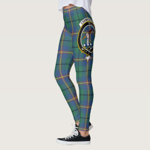 Scotstee Clan Carmichael Ancient Crest Tartan Wome Leggings