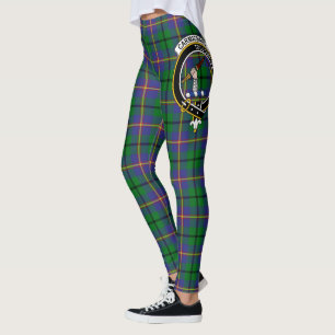 Scotstee Clan Carmichael Crest Tartan Women Leggings