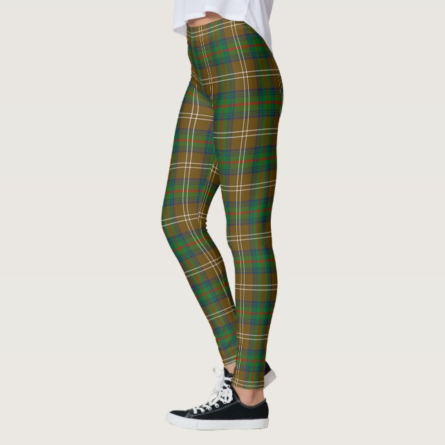 Scotstee Clan Chisholm Hunting Tartan Women Leggings (Left)
