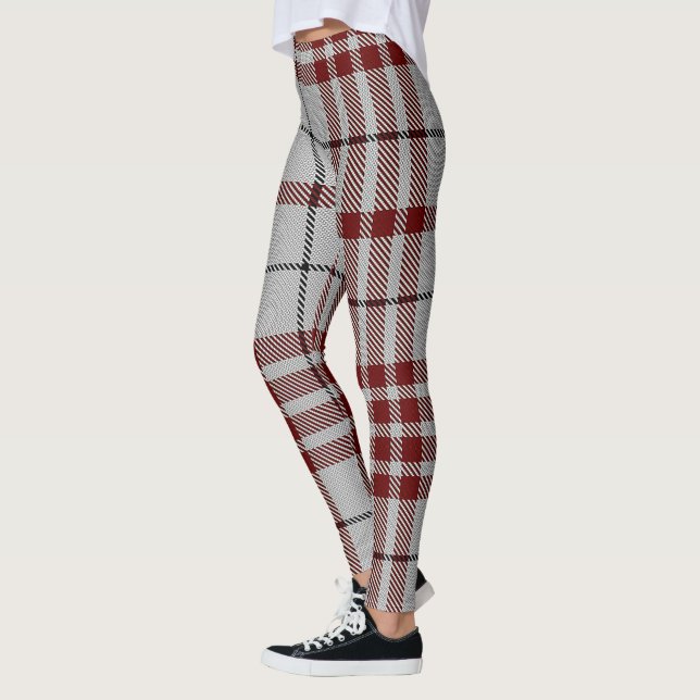 Scotstee Clan Clayton Tartan Women Leggings (Left)