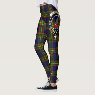 Scotstee Clan Clelland Crest Tartan Women Leggings
