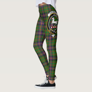 Scotstee Clan Cochrane Hunting Crest Tartan Women  Leggings