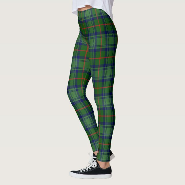 Scotstee Clan Cranstoun Tartan Women Leggings (Left)