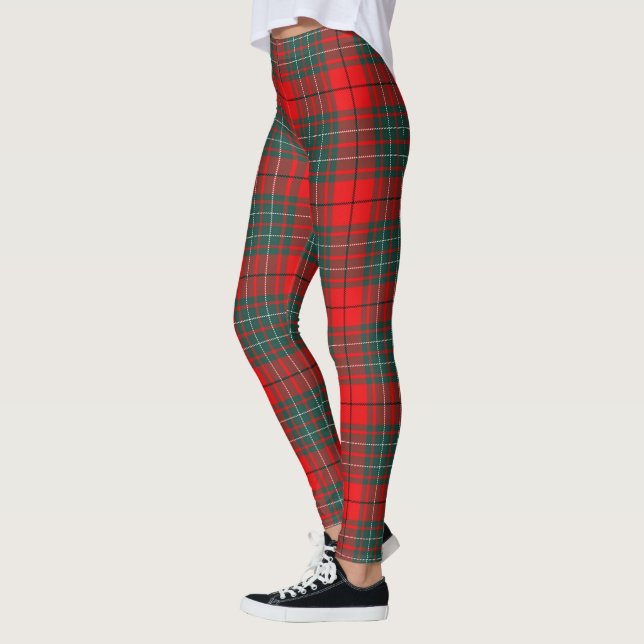 Scotstee Clan Cumming Modern Tartan Women Leggings (Left)