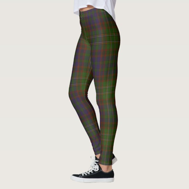 Scotstee Clan Cunningham Hunting Modern Tartan Wom Leggings (Left)