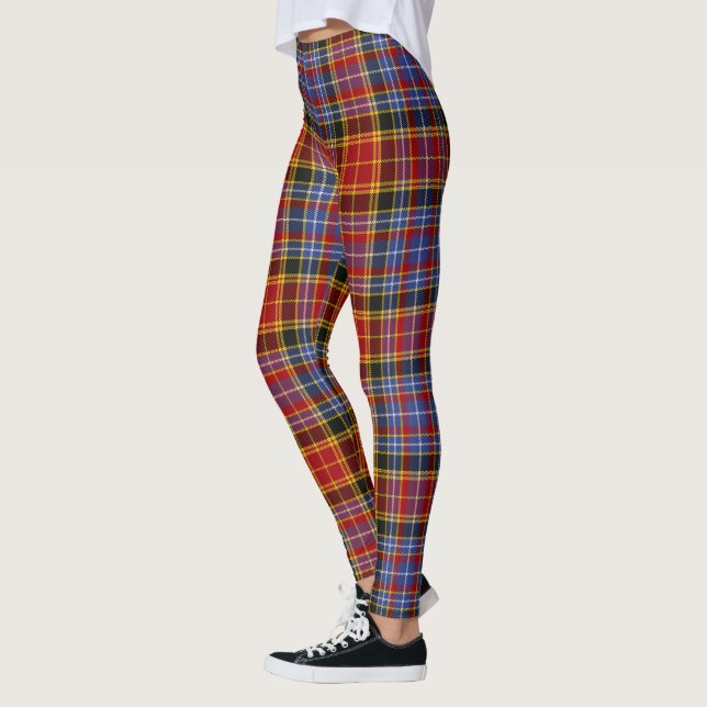 Scotstee Clan Dalrymple Orginal Tartan Women Leggings (Left)
