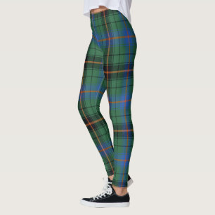 Scotstee Clan Davidson Ancient Tartan Women Leggings