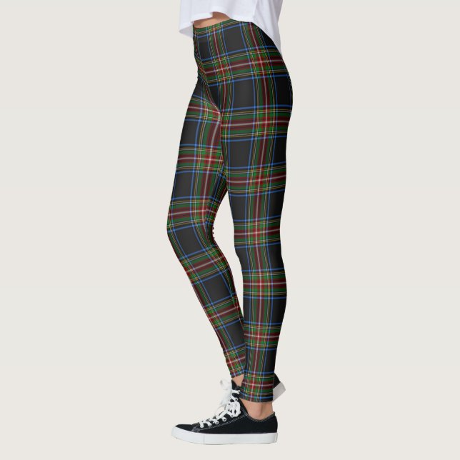 Scotstee Clan Denniston Tartan Women Leggings (Left)