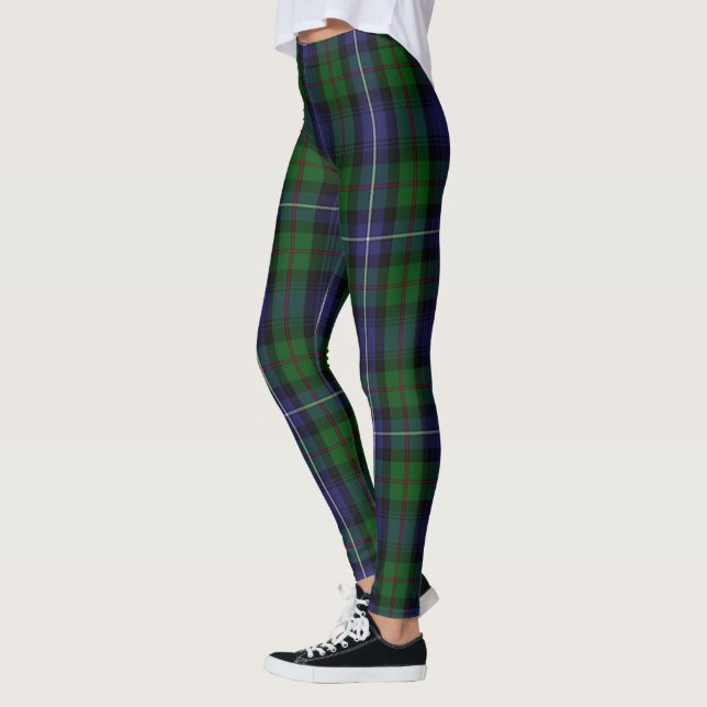 Scotstee Clan Donnachaidh Robertson Green Tartan W Leggings (Left)