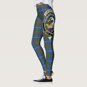 Scotstee Clan Edmonstone Crest Tartan Women Leggings