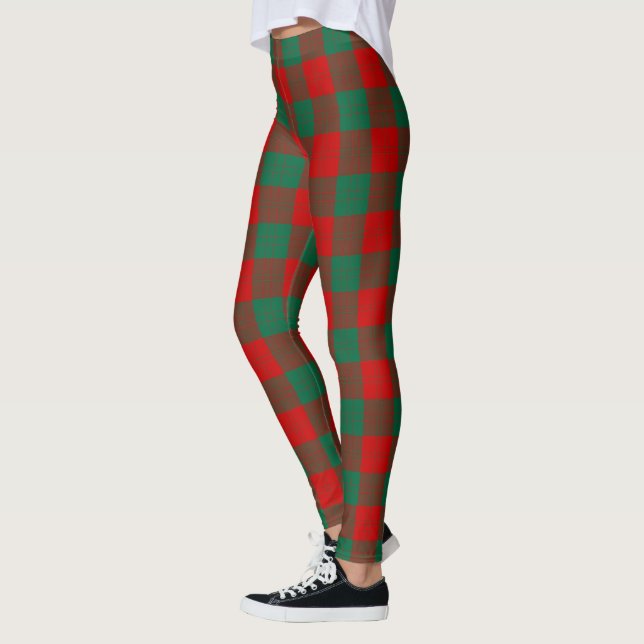 Scotstee Clan Erskine Tartan Women Leggings (Left)