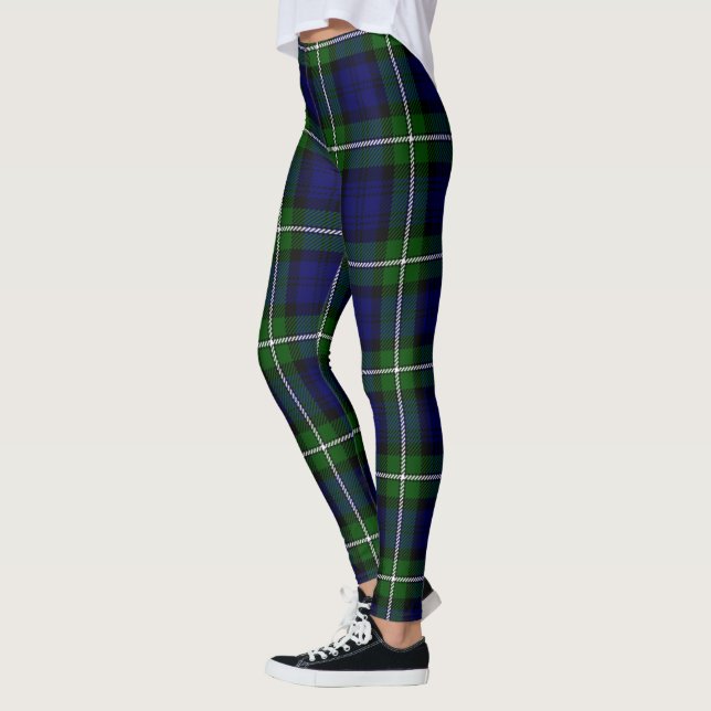 Scotstee Clan Forbes of Druinnor Tartan Women Leggings (Left)