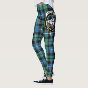 Scotstee Clan Galbraith Ancient Crest Tartan Women Leggings