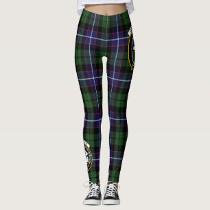 Scotstee Clan Galbraith Crest Tartan Women Legging
