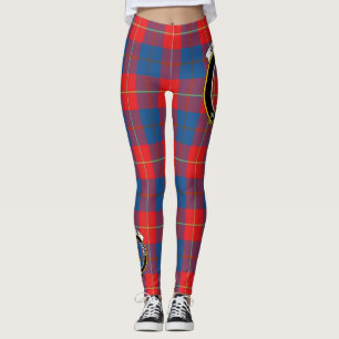 Scotstee Clan Galloway Crest Tartan Women Leggings