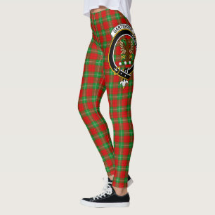 Scotstee Clan Gartshore Crest Tartan Women Legging