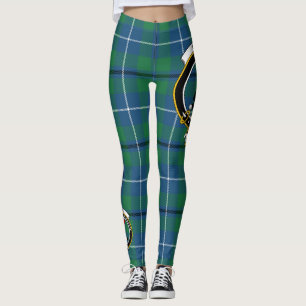 Scotstee Clan Glen Ancient Crest Tartan Women Leggings