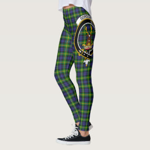 Scotstee Clan Gordon Modern Crest Tartan Women Leggings