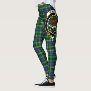 Scotstee Clan Graham of Montrose Crest Tartan Wome Leggings