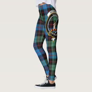 Scotstee Clan Guthrie Ancient Crest Tartan Women Leggings