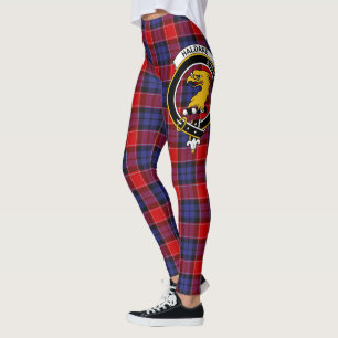 Scotstee Clan Haldane Crest Tartan Women Leggings